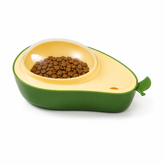 avocado cat bowl