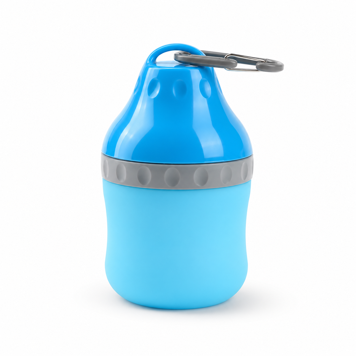 pet feeding bottle blue