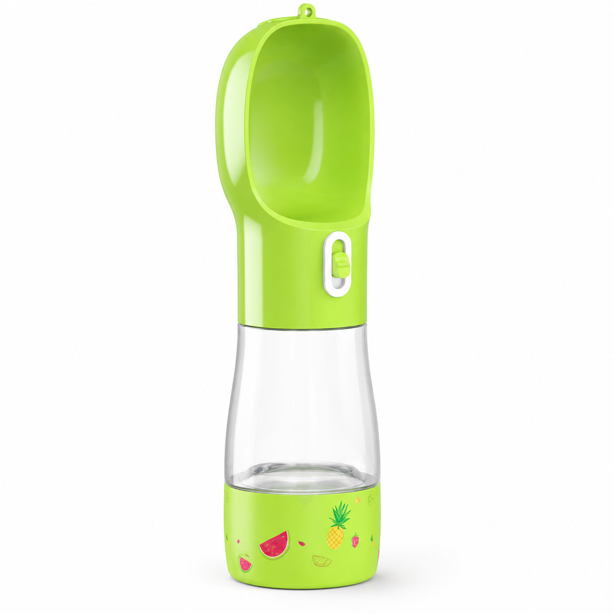 pet travel feeder bottles green