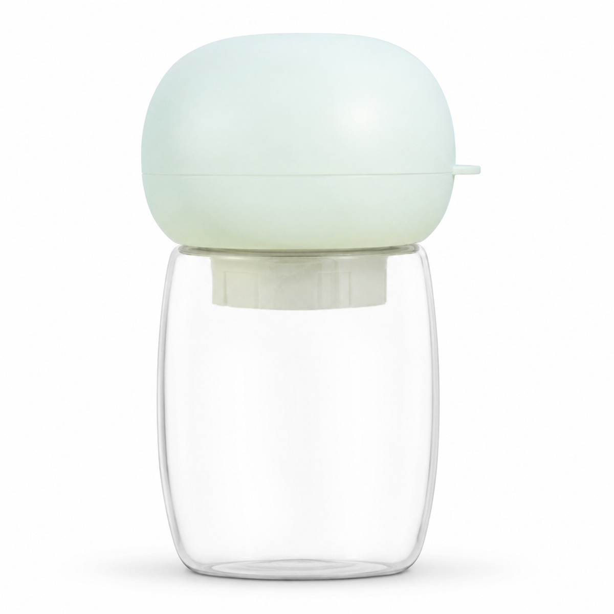 portable dog water bottle green