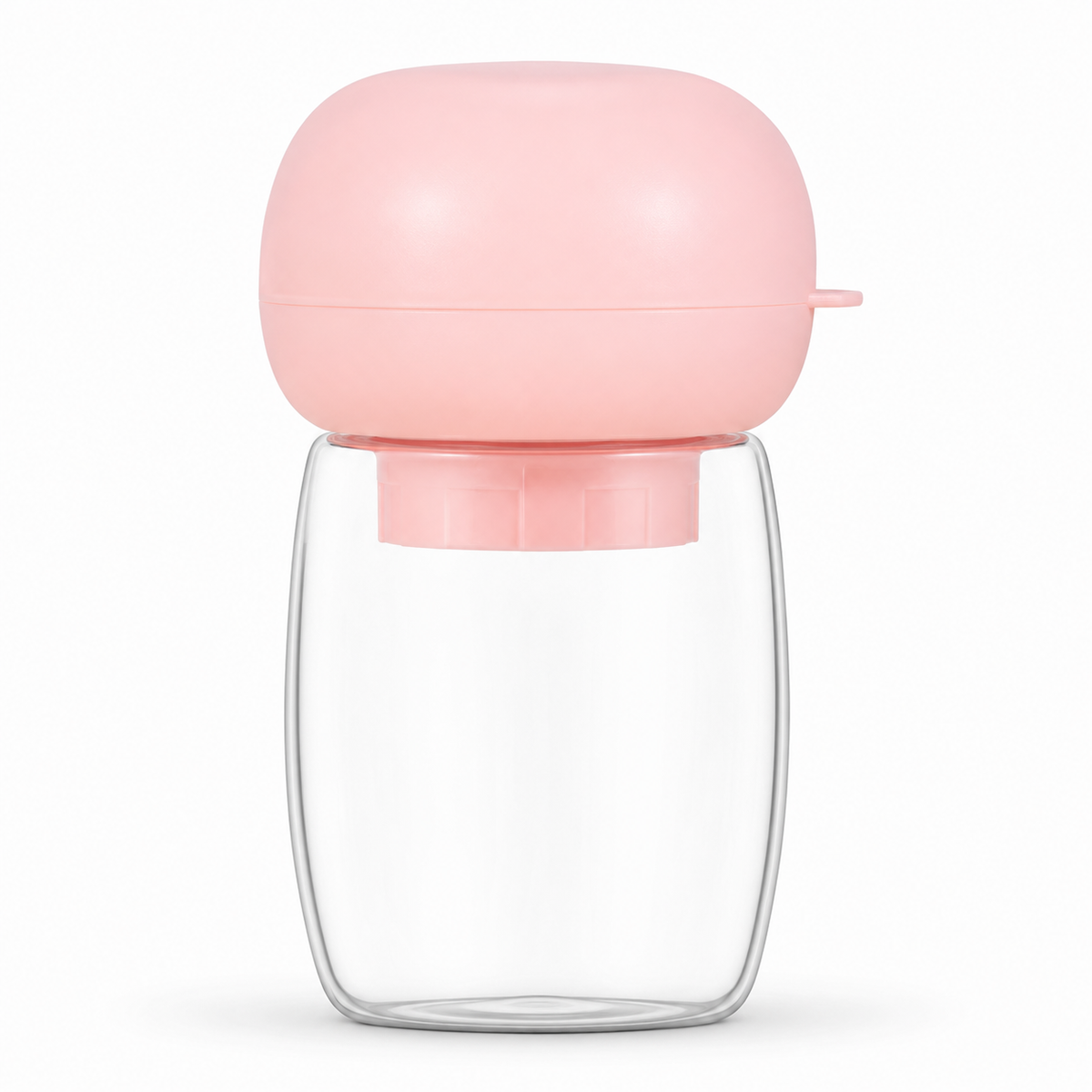 portable dog water bottle pink