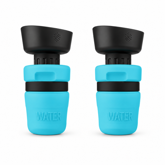 portable pet water cup 2 pcs