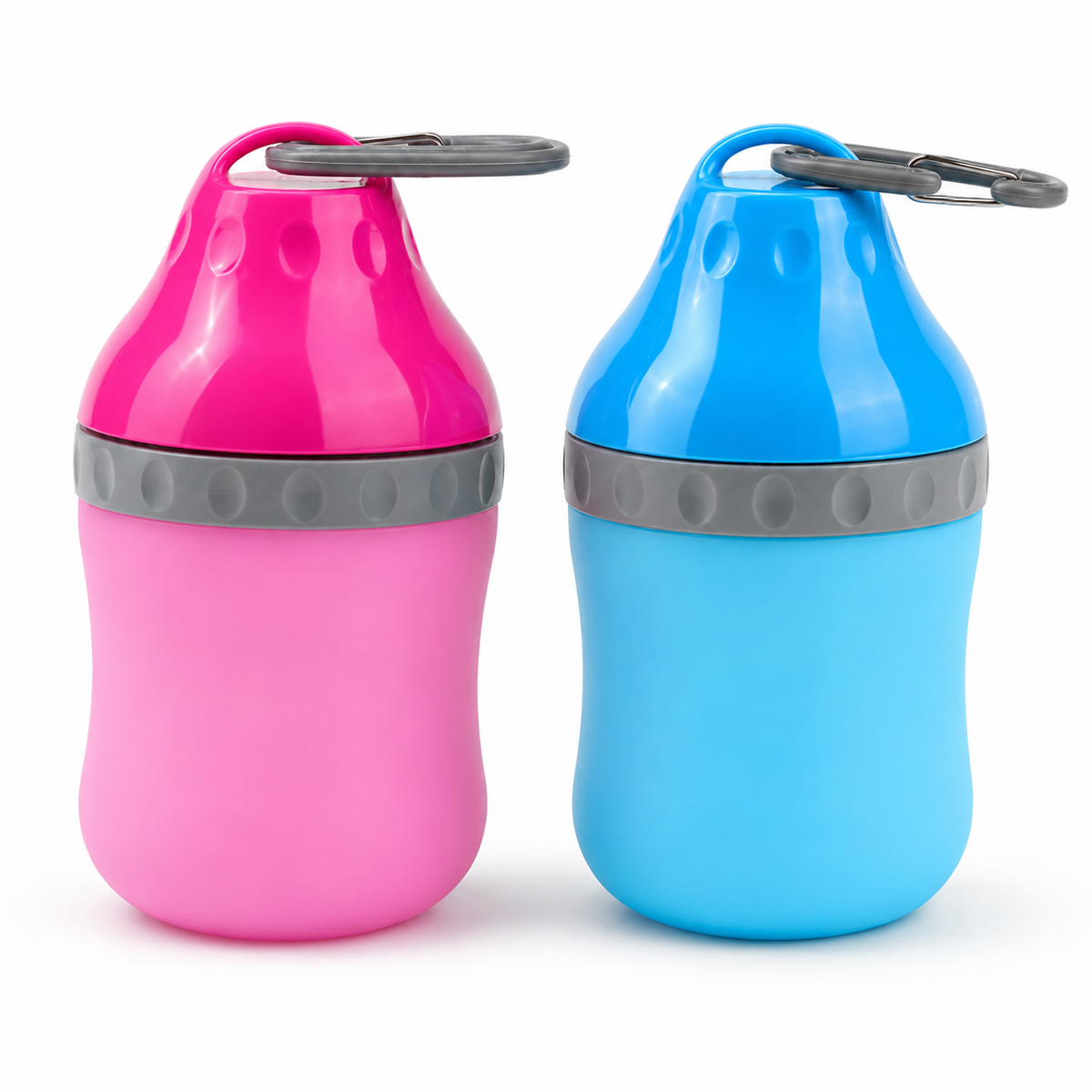 silicone dog water cups
